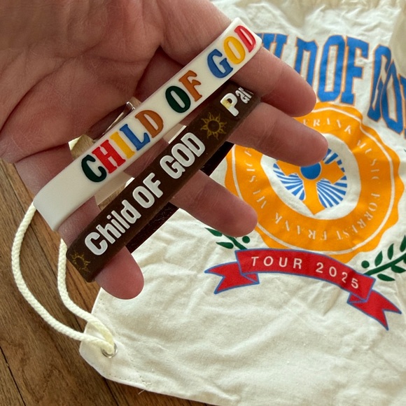 Forrest Frank Child of God Drawstring Bag and Accessories - Picture 3 of 3